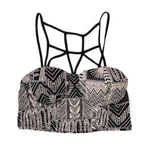 Strappy Tribal Crop Top